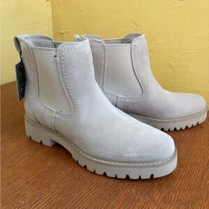 Ariat Women's Suede Ankle Boots - Light Gray